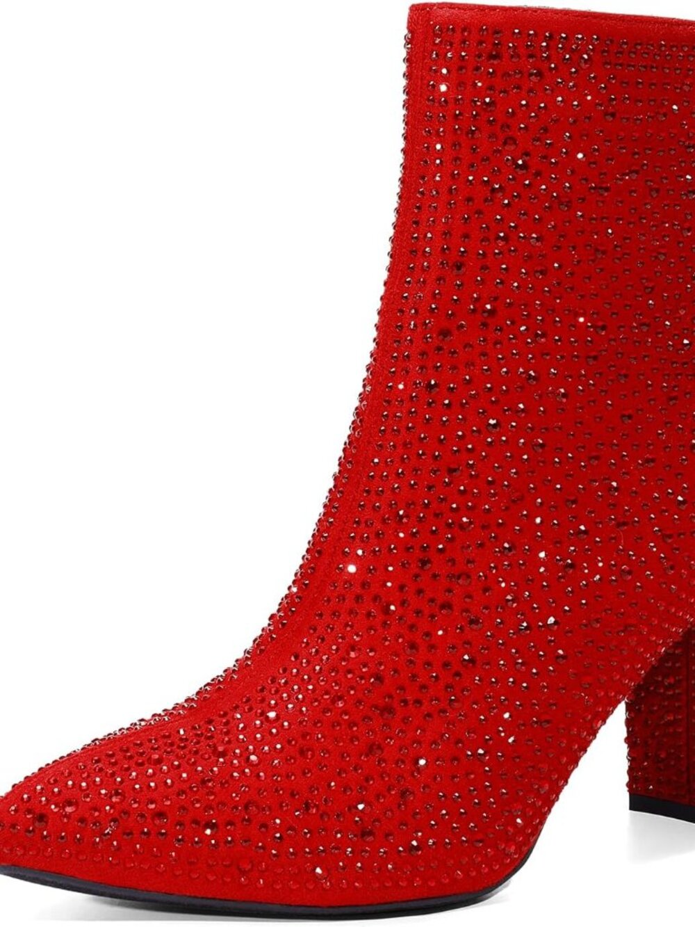 Women's Chunky Heel Ankle Booties